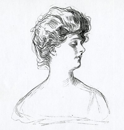A Gibson Girl by Charles Dana Gibson
